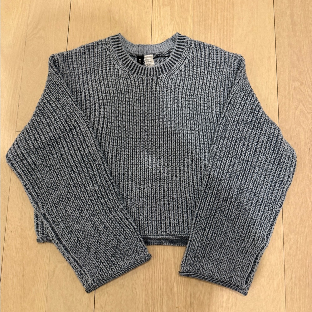 Chunky crop sweater